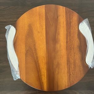 NWT - Nambé solid wood charcuterie or serving board